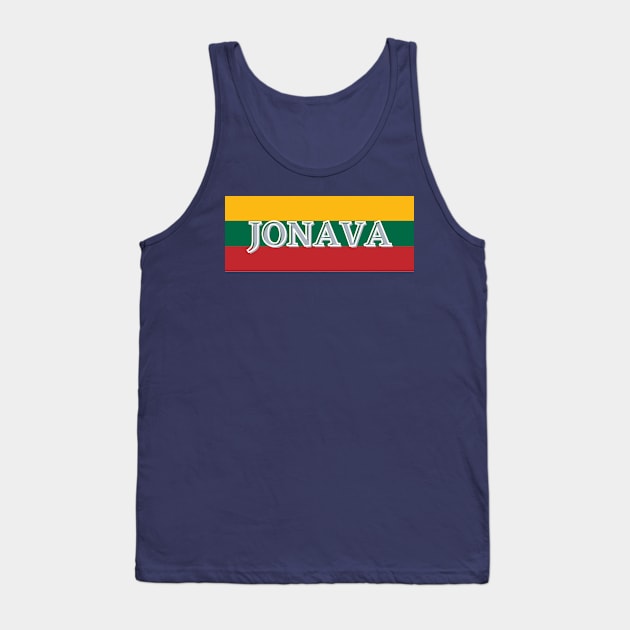 Jonava City in Lithuania Tank Top by aybe7elf